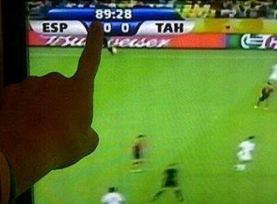 Spain Tahiti 0-0
