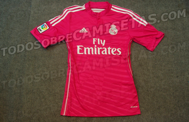 tricou real madrid 2014-2015 roz