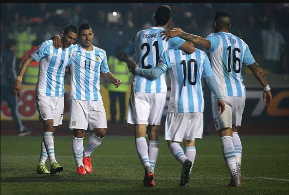 argentina paraguay 6-1 copa america 2015