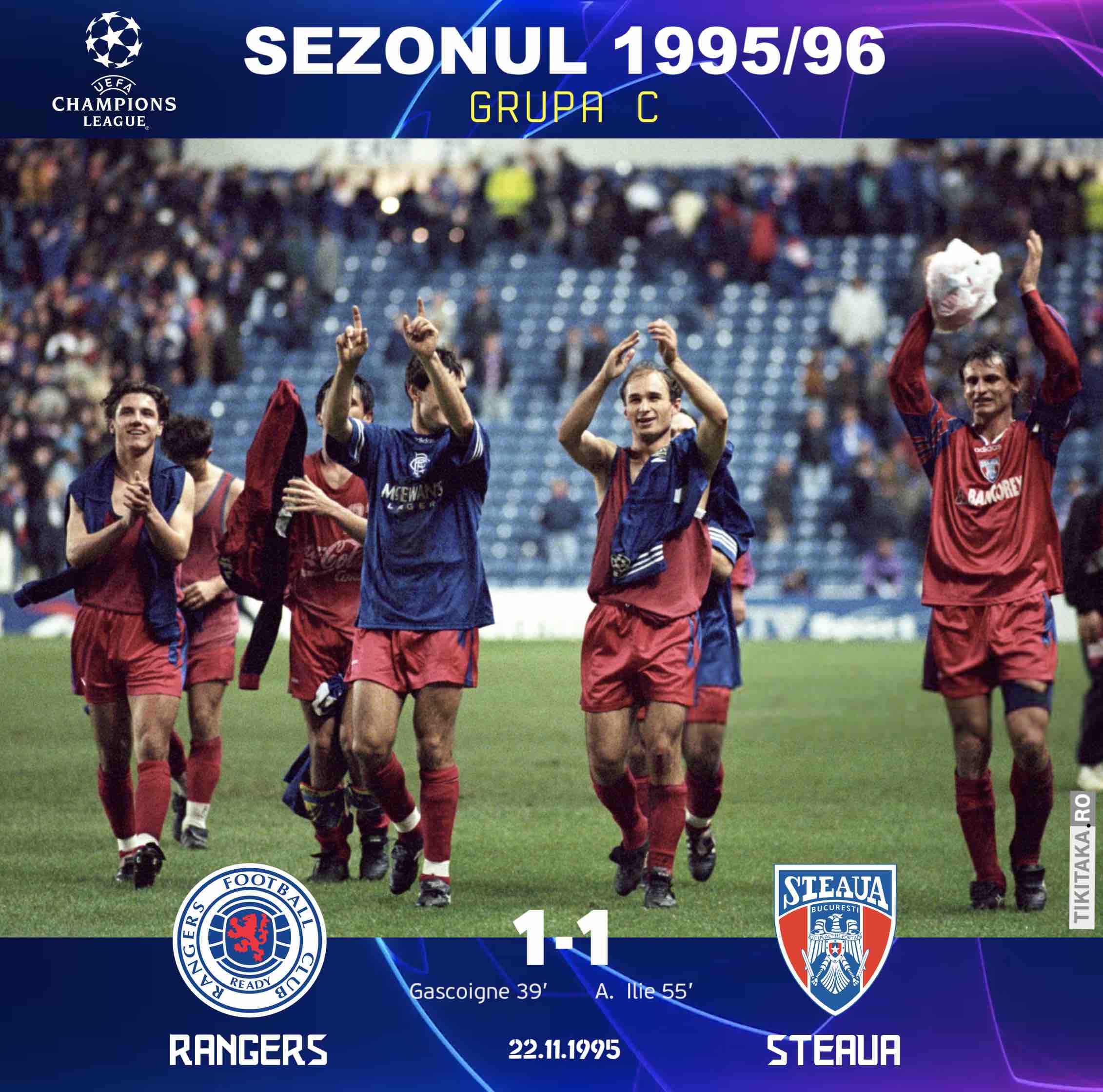 Rangers Steaua 1995