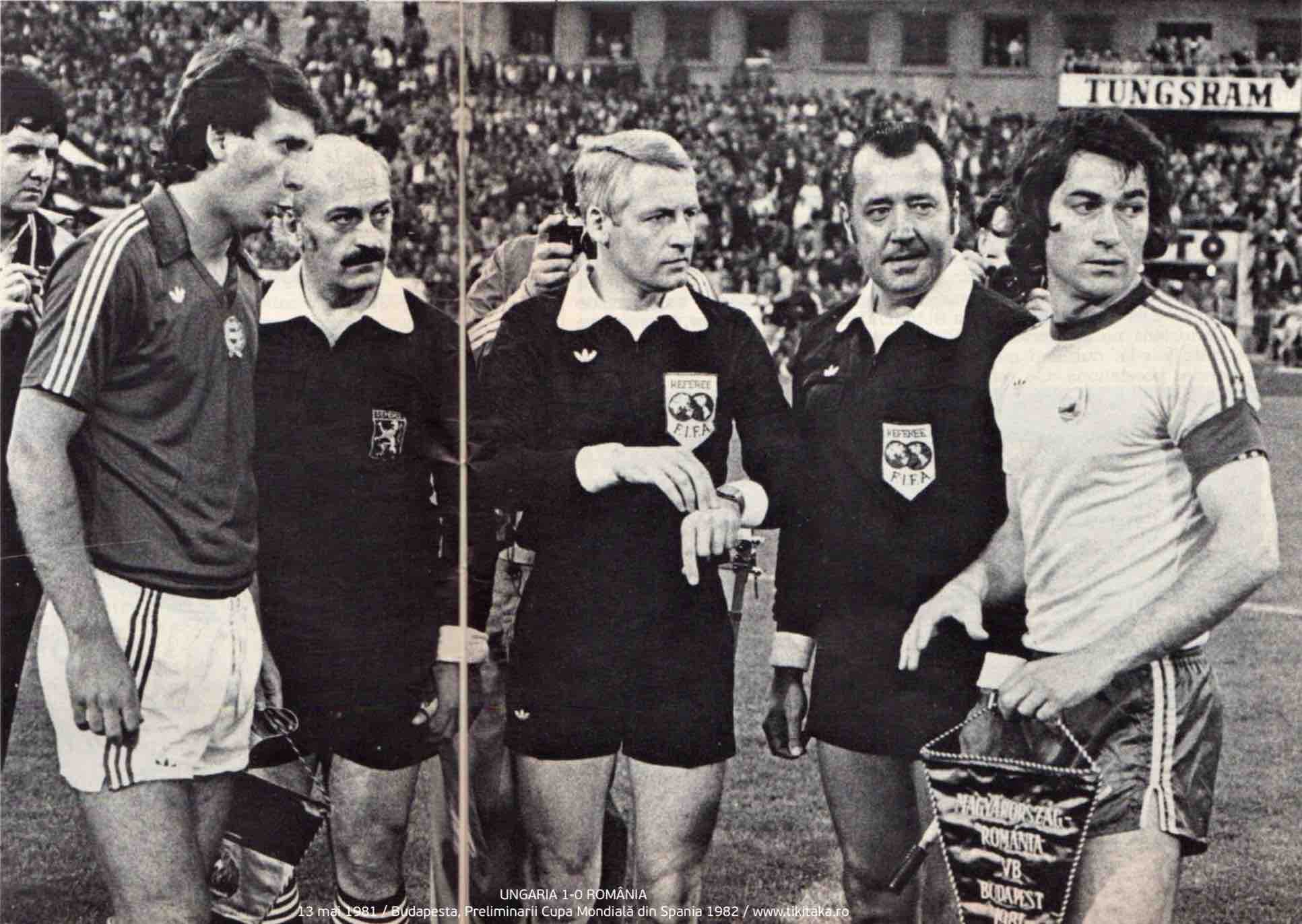 Ungaria 1-0 Romania 1981