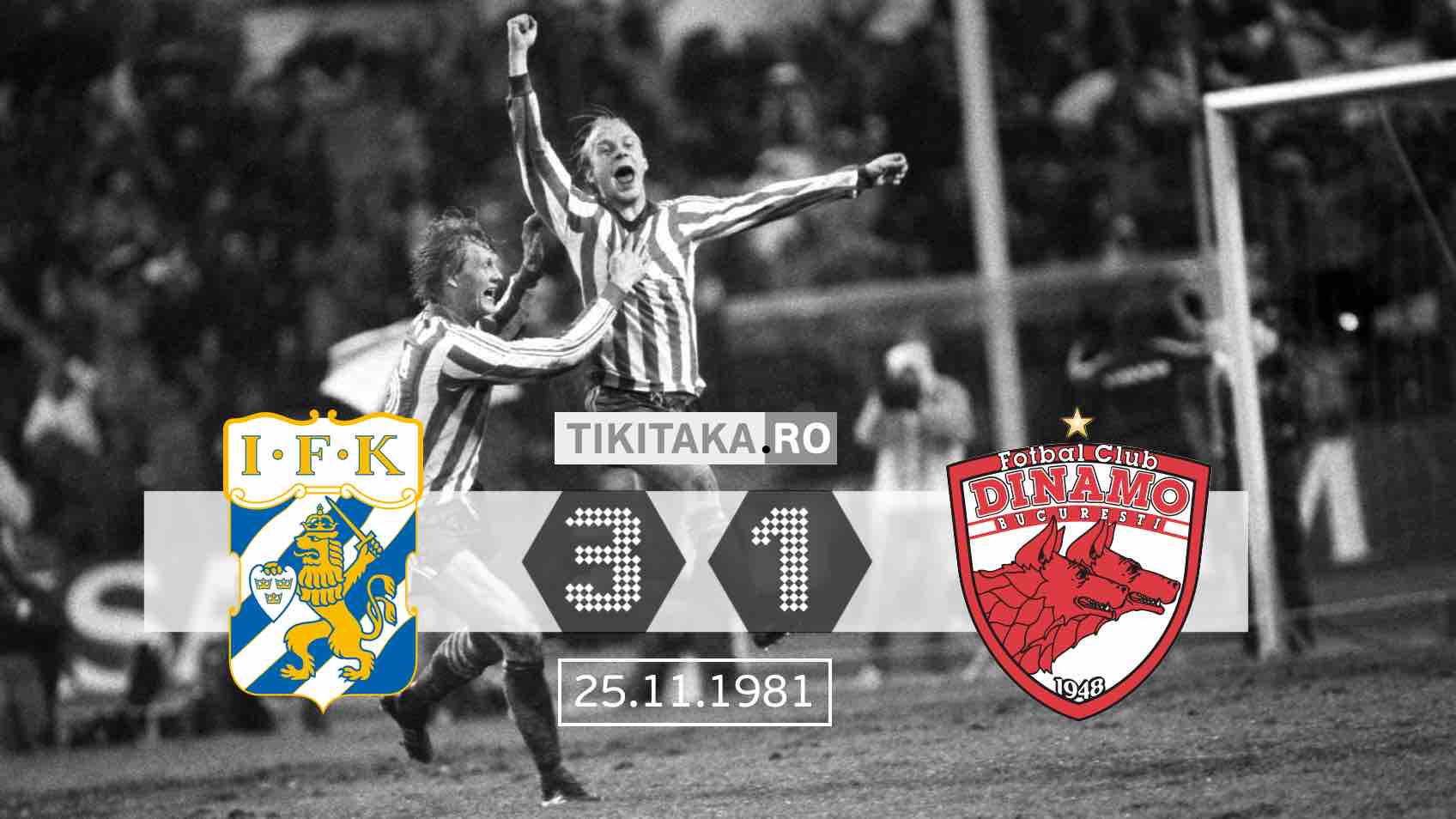 IFK Goteborg Dinamo 1981