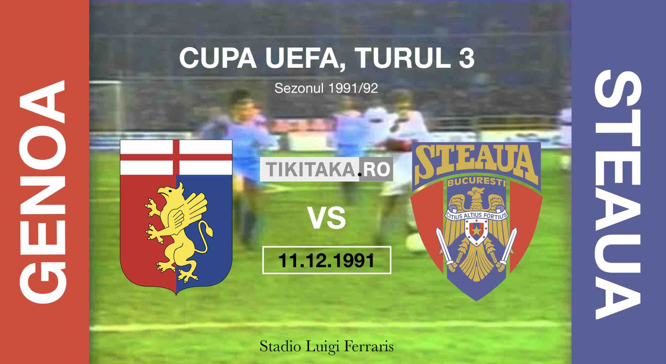 Genoa 1-0 Steaua 1991