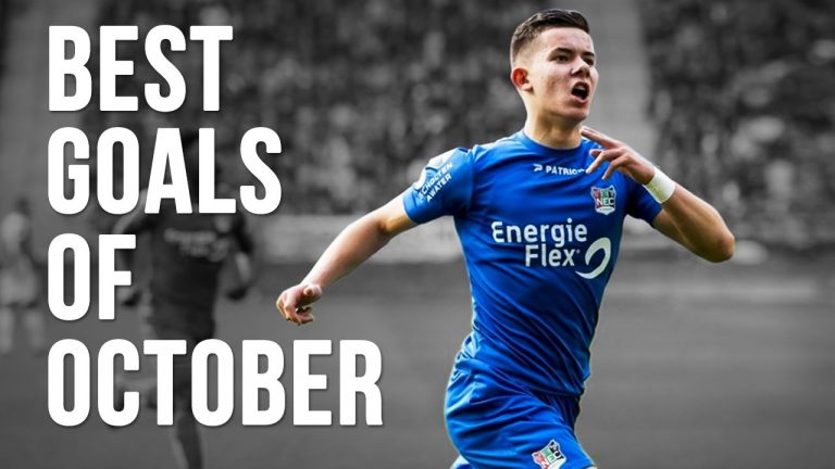 Cele mai tari goluri marcate în octombrie în Olanda