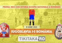 Iugoslavia vs România, 8 iunei 1922