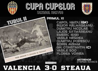 Valencia Steaua 1967